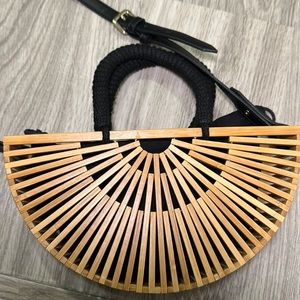 Top shop bamboo purse